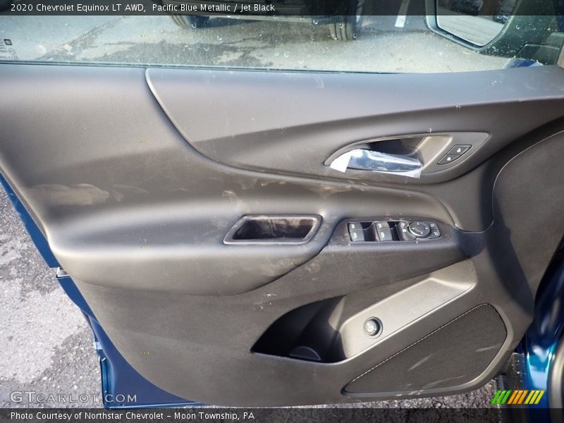 Pacific Blue Metallic / Jet Black 2020 Chevrolet Equinox LT AWD