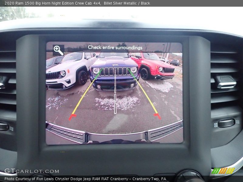 Billet Silver Metallic / Black 2020 Ram 1500 Big Horn Night Edition Crew Cab 4x4