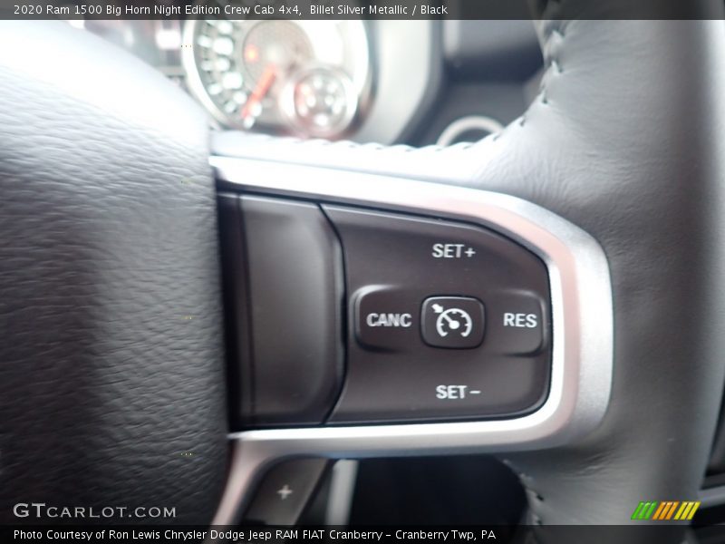 Billet Silver Metallic / Black 2020 Ram 1500 Big Horn Night Edition Crew Cab 4x4