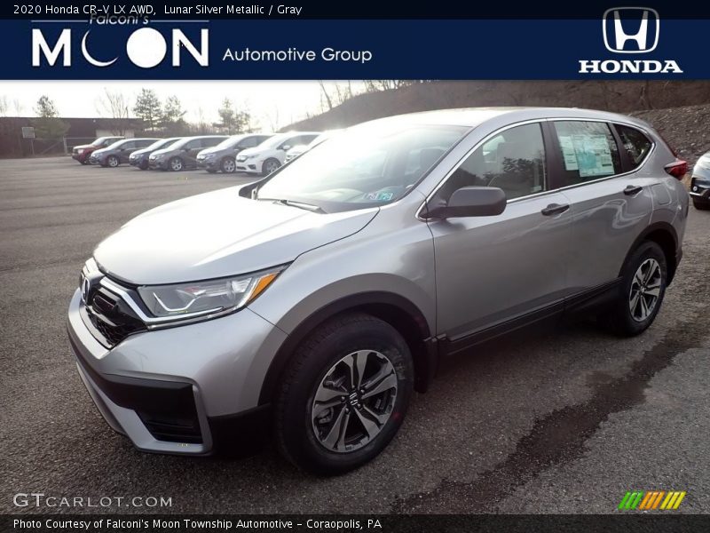 Lunar Silver Metallic / Gray 2020 Honda CR-V LX AWD