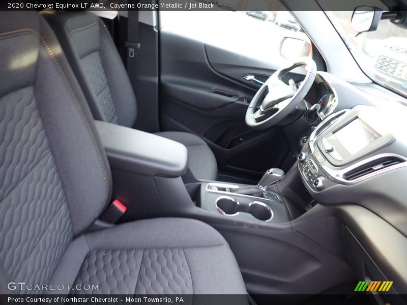 Cayenne Orange Metallic / Jet Black 2020 Chevrolet Equinox LT AWD