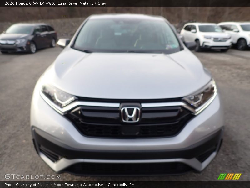 Lunar Silver Metallic / Gray 2020 Honda CR-V LX AWD