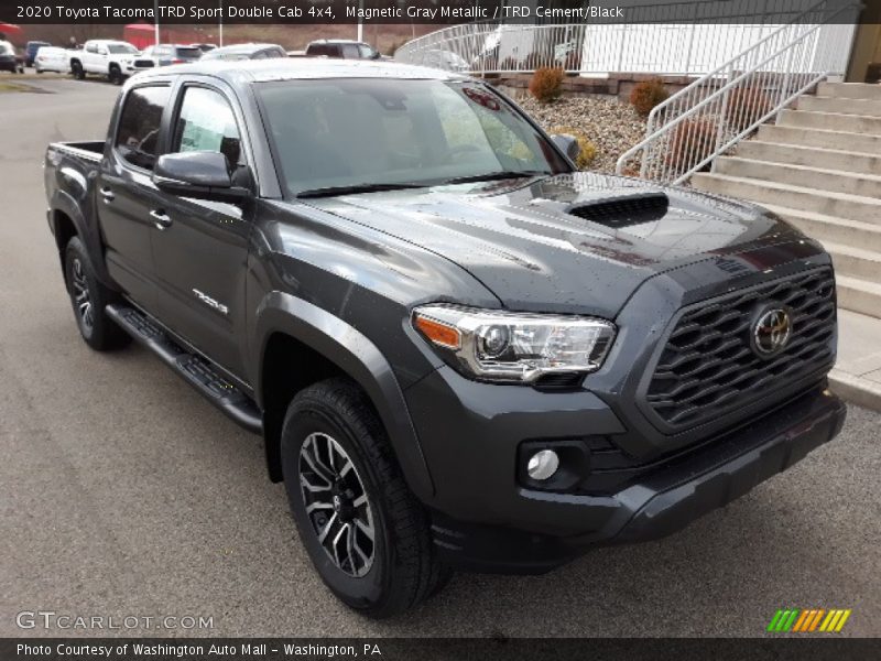 Magnetic Gray Metallic / TRD Cement/Black 2020 Toyota Tacoma TRD Sport Double Cab 4x4