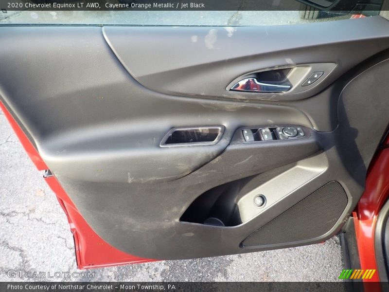Cayenne Orange Metallic / Jet Black 2020 Chevrolet Equinox LT AWD