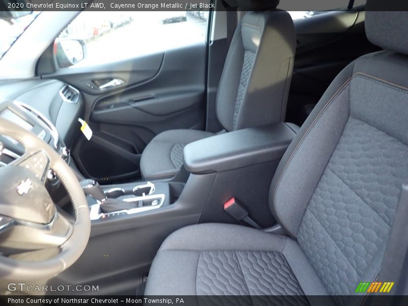 Cayenne Orange Metallic / Jet Black 2020 Chevrolet Equinox LT AWD