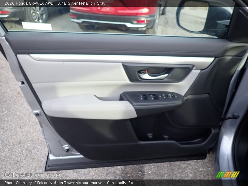 Lunar Silver Metallic / Gray 2020 Honda CR-V LX AWD