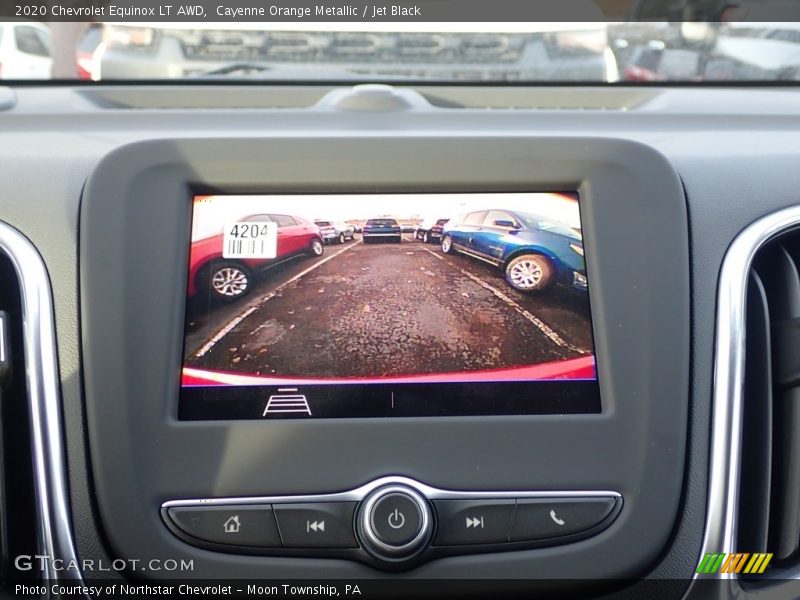 Cayenne Orange Metallic / Jet Black 2020 Chevrolet Equinox LT AWD