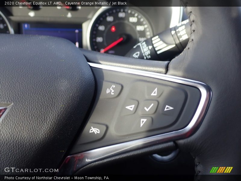 Cayenne Orange Metallic / Jet Black 2020 Chevrolet Equinox LT AWD