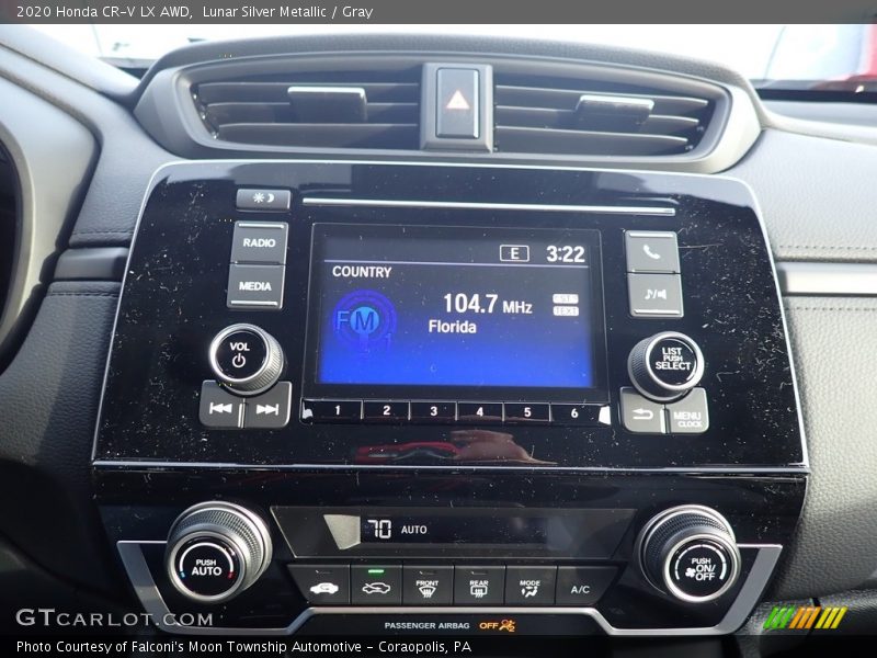 Lunar Silver Metallic / Gray 2020 Honda CR-V LX AWD
