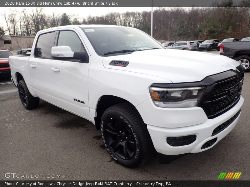 Front 3/4 View of 2020 1500 Big Horn Crew Cab 4x4