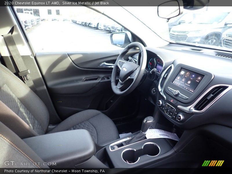 Silver Ice Metallic / Jet Black 2020 Chevrolet Equinox LT AWD