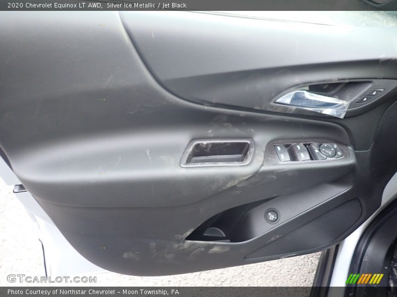 Silver Ice Metallic / Jet Black 2020 Chevrolet Equinox LT AWD