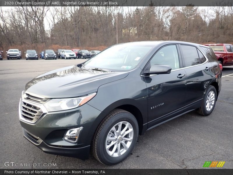 Nightfall Gray Metallic / Jet Black 2020 Chevrolet Equinox LT AWD