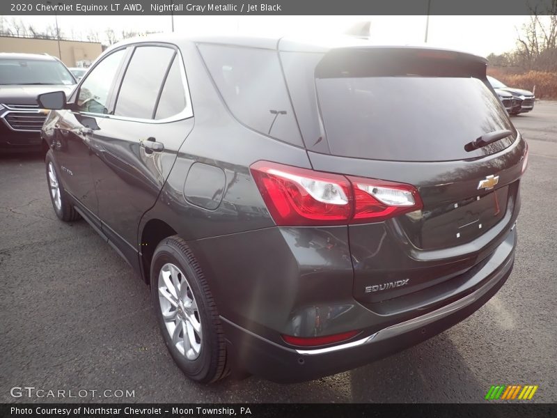 Nightfall Gray Metallic / Jet Black 2020 Chevrolet Equinox LT AWD
