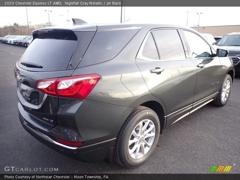 Nightfall Gray Metallic / Jet Black 2020 Chevrolet Equinox LT AWD