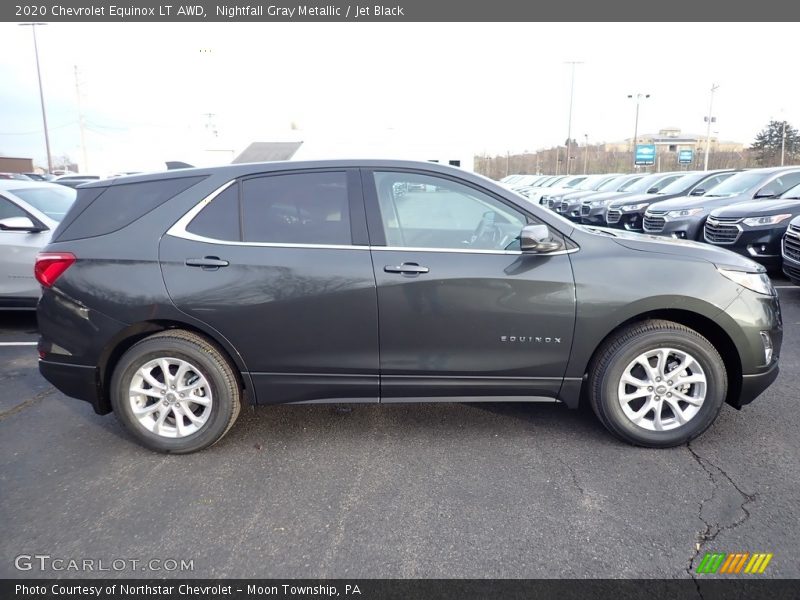 Nightfall Gray Metallic / Jet Black 2020 Chevrolet Equinox LT AWD