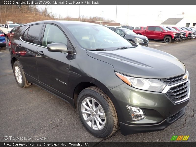 Nightfall Gray Metallic / Jet Black 2020 Chevrolet Equinox LT AWD