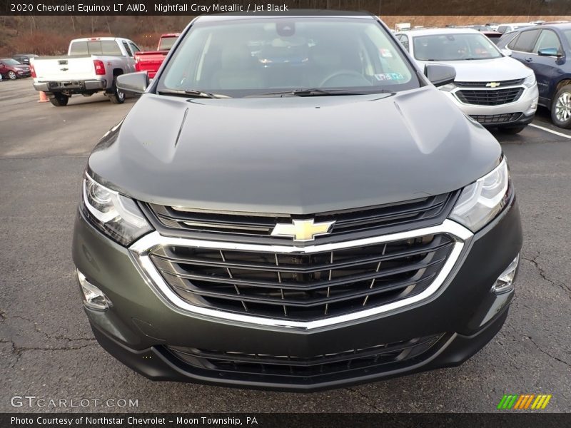 Nightfall Gray Metallic / Jet Black 2020 Chevrolet Equinox LT AWD