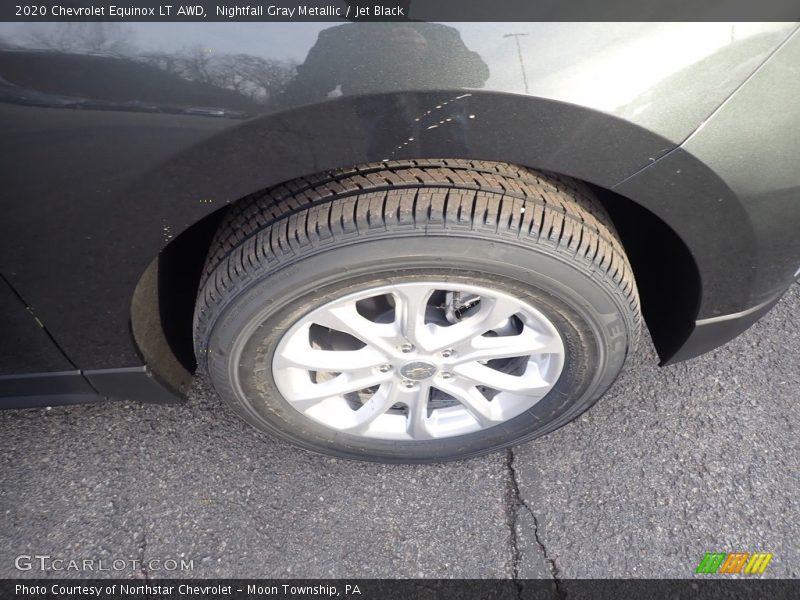 Nightfall Gray Metallic / Jet Black 2020 Chevrolet Equinox LT AWD