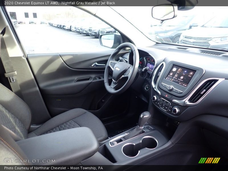 Nightfall Gray Metallic / Jet Black 2020 Chevrolet Equinox LT AWD