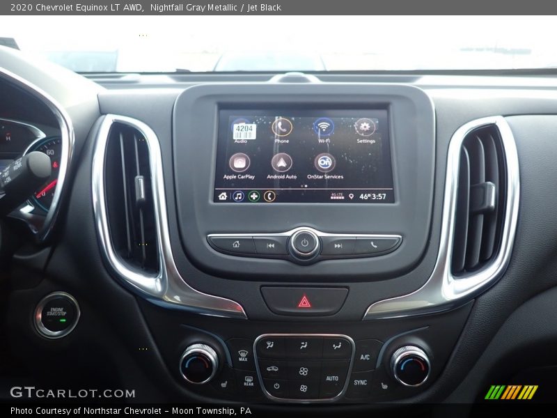 Nightfall Gray Metallic / Jet Black 2020 Chevrolet Equinox LT AWD