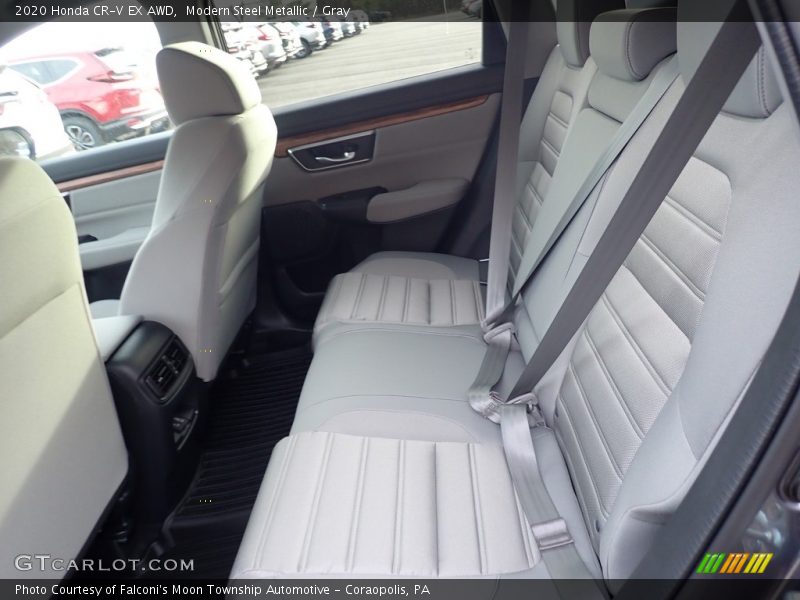 Modern Steel Metallic / Gray 2020 Honda CR-V EX AWD