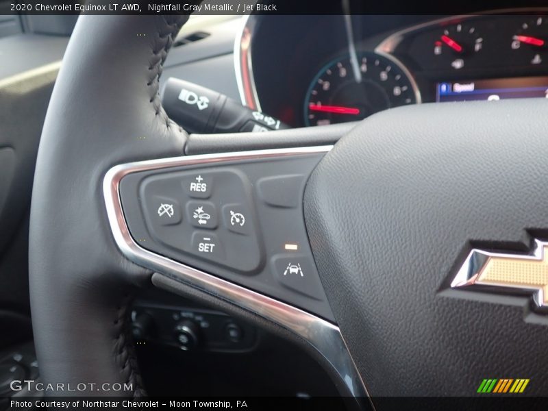 Nightfall Gray Metallic / Jet Black 2020 Chevrolet Equinox LT AWD
