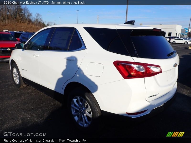 Summit White / Jet Black 2020 Chevrolet Equinox LT AWD