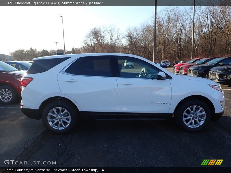 Summit White / Jet Black 2020 Chevrolet Equinox LT AWD