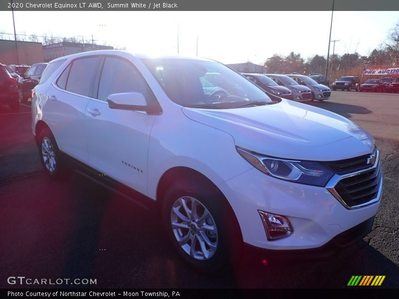 Summit White / Jet Black 2020 Chevrolet Equinox LT AWD