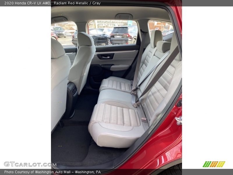 Radiant Red Metallic / Gray 2020 Honda CR-V LX AWD