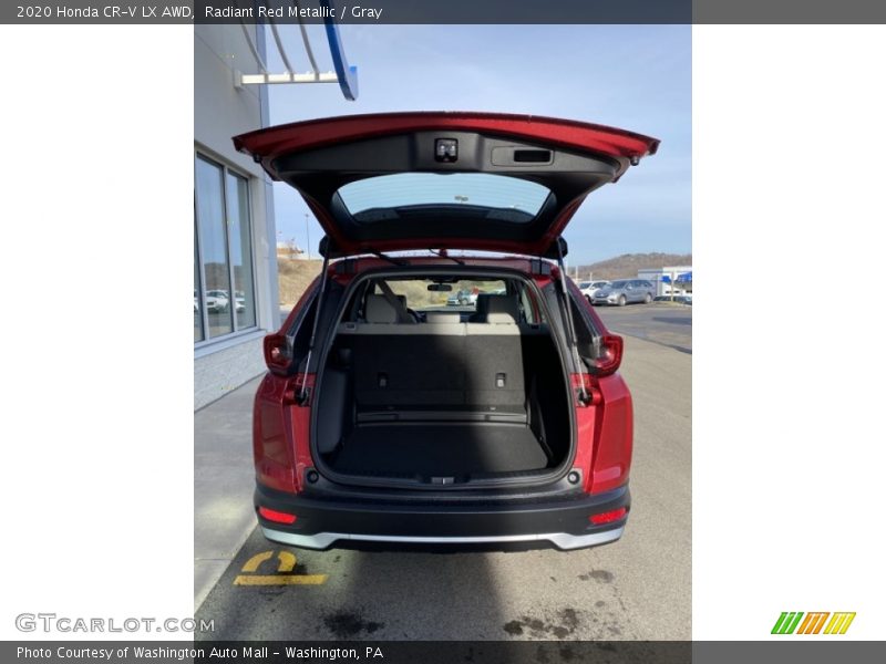 Radiant Red Metallic / Gray 2020 Honda CR-V LX AWD