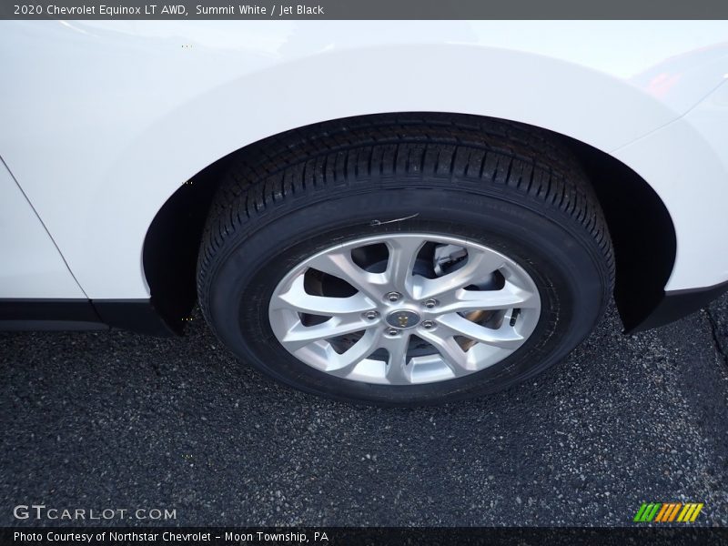 Summit White / Jet Black 2020 Chevrolet Equinox LT AWD