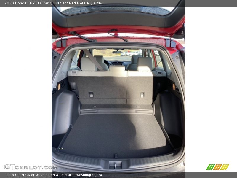 Radiant Red Metallic / Gray 2020 Honda CR-V LX AWD