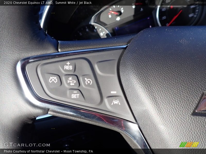 Summit White / Jet Black 2020 Chevrolet Equinox LT AWD