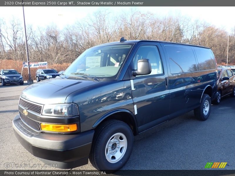 Shadow Gray Metallic / Medium Pewter 2020 Chevrolet Express 2500 Cargo WT