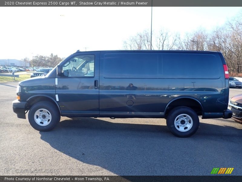Shadow Gray Metallic / Medium Pewter 2020 Chevrolet Express 2500 Cargo WT