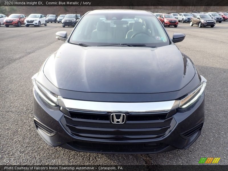 Cosmic Blue Metallic / Ivory 2020 Honda Insight EX