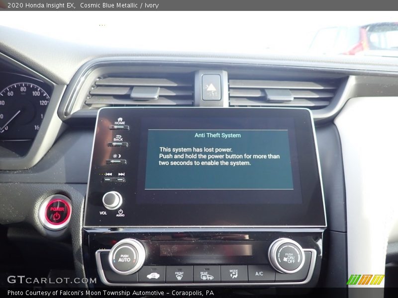 Cosmic Blue Metallic / Ivory 2020 Honda Insight EX