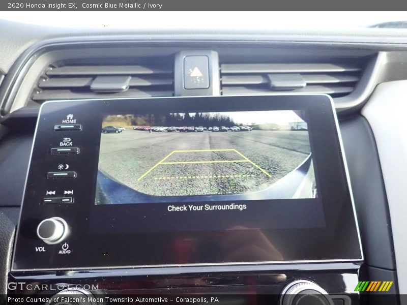 Cosmic Blue Metallic / Ivory 2020 Honda Insight EX