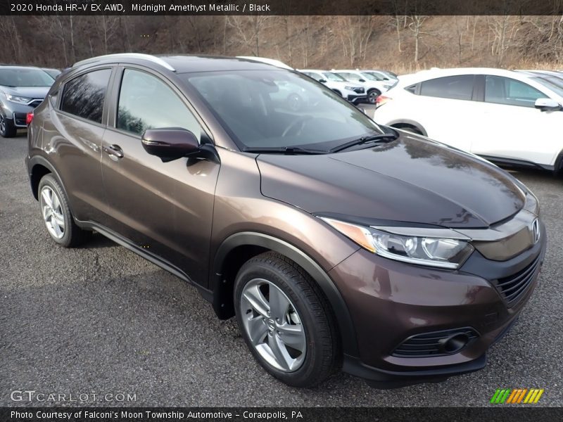 Midnight Amethyst Metallic / Black 2020 Honda HR-V EX AWD