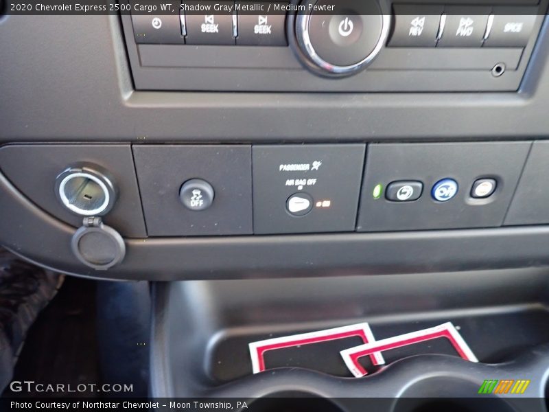 Shadow Gray Metallic / Medium Pewter 2020 Chevrolet Express 2500 Cargo WT