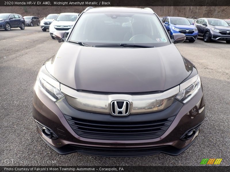 Midnight Amethyst Metallic / Black 2020 Honda HR-V EX AWD