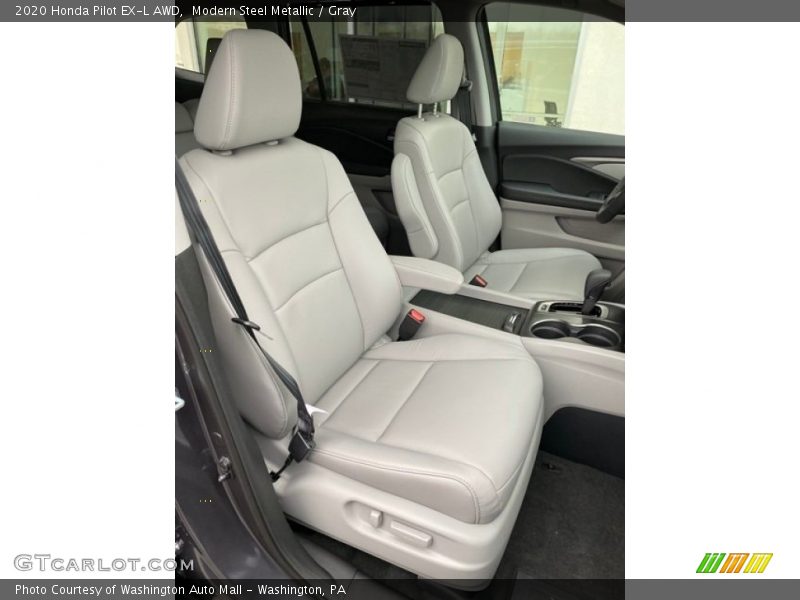 Modern Steel Metallic / Gray 2020 Honda Pilot EX-L AWD