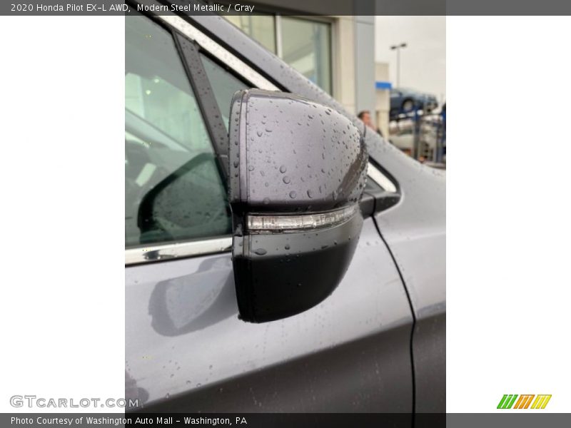 Modern Steel Metallic / Gray 2020 Honda Pilot EX-L AWD