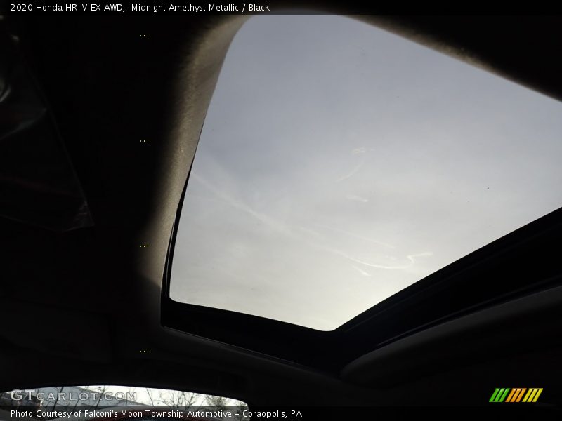 Midnight Amethyst Metallic / Black 2020 Honda HR-V EX AWD