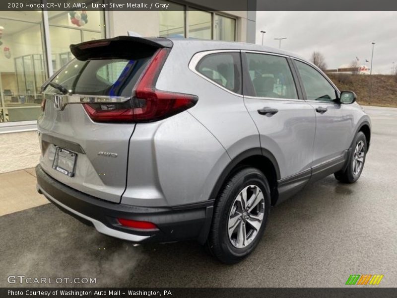 Lunar Silver Metallic / Gray 2020 Honda CR-V LX AWD