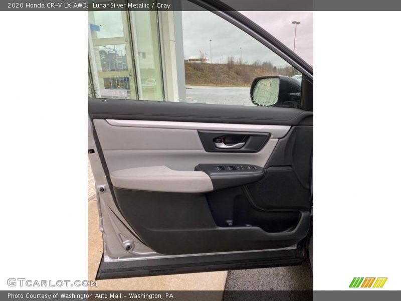 Lunar Silver Metallic / Gray 2020 Honda CR-V LX AWD
