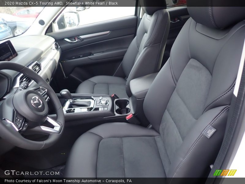 Snowflake White Pearl / Black 2020 Mazda CX-5 Touring AWD