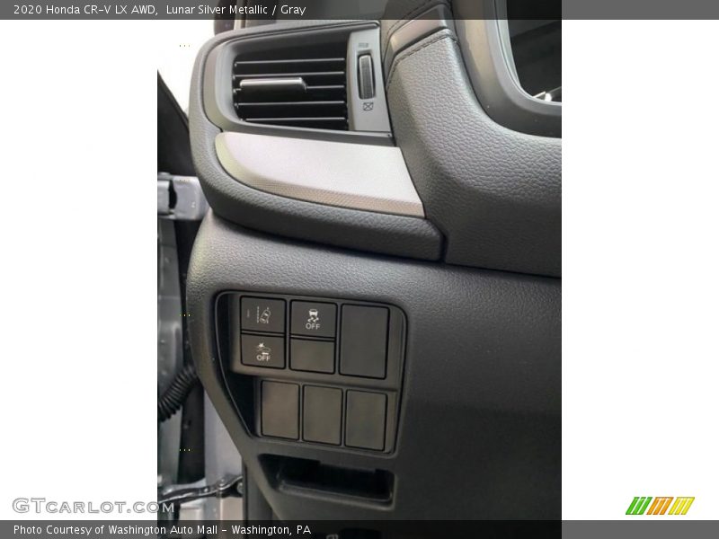 Lunar Silver Metallic / Gray 2020 Honda CR-V LX AWD